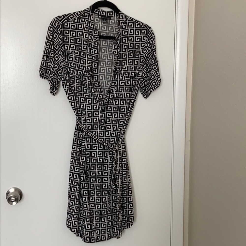 Black and White design Dress
